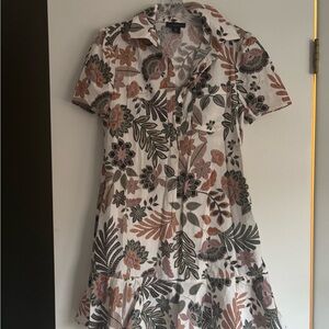 Cynthia Rowley Multicolor Floral Dress